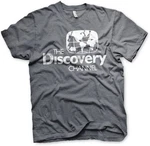 Discovery T-Shirt Logo Grau/Dunkelgrau/Silber