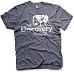 Discovery T-Shirt Logo Grau/Dunkelblau/Dunkelgrau