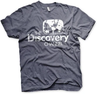 Discovery T-Shirt Logo Grau/Dunkelblau/Dunkelgrau Discovery T-Shirt Logo Grau/Dunkelblau/Dunkelgrau
