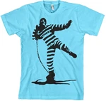 Hybris T-Shirt Prisoner Shot Out Blau/Türkis/Hellblau