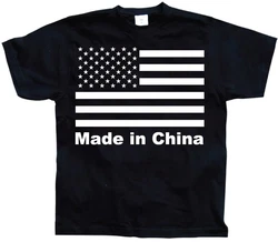Hybris T-Shirt Made In China Rosa/Rot/Dunkelblau/Schwarz