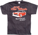Hybris T-Shirt Lucy's Car Wash Rot/Schwarz/Blau/Dunkelrot