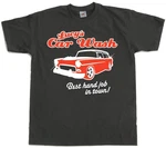 Hybris T-Shirt Lucy's Car Wash Blau/Schwarz