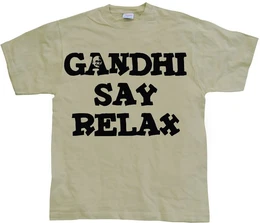 T-Shirt Gandhi Say Relax T-Shirt