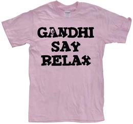 T-Shirt Gandhi Say Relax T-Shirt