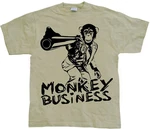 Hybris T-Shirt Monkey Business Khaki/Dunkelgrün/Beige/Braun/Gelb