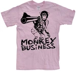 Hybris T-Shirt Monkey Business Rosa/Lila/Fliederfarben