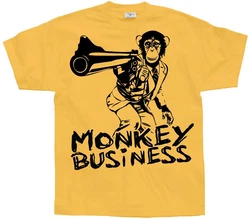 Hybris T-Shirt Monkey Business Gelb