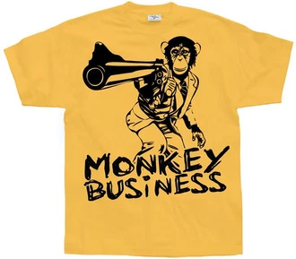 Hybris T-Shirt Monkey Business Gelb Hybris T-Shirt Monkey Business Gelb