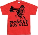 Hybris T-Shirt Monkey Business Rot/Dunkelrot