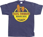 Hybris T-Shirt Papa Woodys Board Wax Dunkelblau/Lila/Rosa/Blau