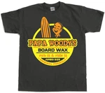 Hybris T-Shirt Papa Woodys Board Wax Braun/Creme/Schwarz/Beige/Gelb/Rot