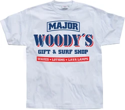 Hybris T-Shirt Woody's Army Surf Shop Rosa/Rot/Braun/Dunkelblau/Blau/Hellblau/Weiß/Beige