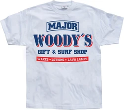 Hybris T-Shirt Woody's Army Surf Shop Rosa/Rot/Braun/Dunkelblau/Blau/Hellblau/Weiß/Beige