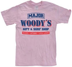 Hybris T-Shirt Woody's Army Surf Shop Lila/Rosa