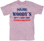 Hybris T-Shirt Woody's Army Surf Shop Lila/Rosa