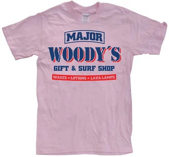 Hybris T-Shirt Woody's Army Surf Shop Lila/Rosa Hybris T-Shirt Woody's Army Surf Shop Lila/Rosa