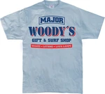 Hybris T-Shirt Woody's Army Surf Shop Hellblau/Blau/Rosa