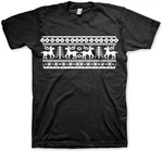 Hybris T-Shirt Scandinavian Christmas Schwarz