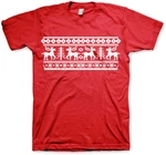 Hybris T-Shirt Scandinavian Christmas Rot/Dunkelrot