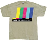 Hybris T-Shirt This Is Only A Test Mischfarben/Dunkelgrün/Khaki/Grau