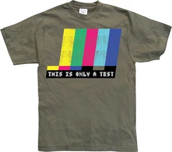 Hybris T-Shirt This Is Only A Test Dunkelgrün/Mischfarben
