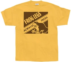 Hybris T-Shirt Frog Legs T-Shirt Gelb/Beige