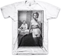 T-Shirt Smoking Lingerie Model T-Shirt