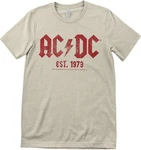AC/DC T-Shirt Vintage 1979 Neonfarben/Dunkelgrün/Khaki/Beige/Braun/Gold