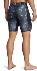 Under Armour Shorts UA HG Armour Prtd Comp Sts Rot/Grau/Dunkelgrün/Blau/Dunkelgrau