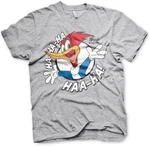 Woody Woodpecker T-Shirt Hahaha Silber/Hellgrau
