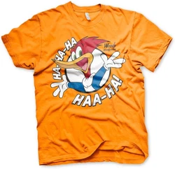 Woody Woodpecker T-Shirt Hahaha Gelb