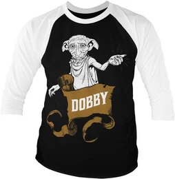 T-Shirt Dobby Baseball 3/4 Sleeve Tee