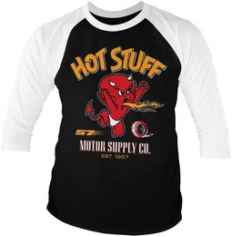 T-Shirt Motor Supply Co Baseball 3/4 Sleeve Tee