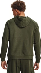 Under Armour Kapuzenpullover UA Rival Fleece Logo Hoodie Dunkelgrün/Grün
