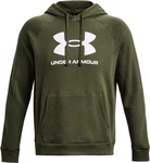 Under Armour Kapuzenpullover UA Rival Fleece Logo Hoodie Dunkelgrün/Grün
