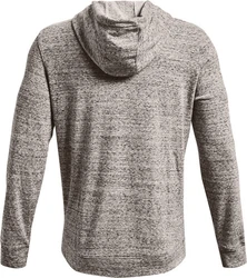 Under Armour Sweatjacke Rival Terry mit durchgehendem Zip Rot/Hellgrau/Grau/Braun