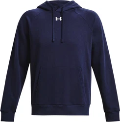 Under Armour UA Rival Fleece Hoodie Dunkelblau/Rot/Blau