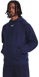Under Armour UA Rival Fleece Hoodie Dunkelblau/Rot/Blau
