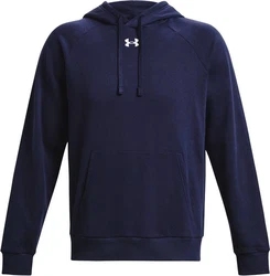 Under Armour UA Rival Fleece Hoodie Dunkelblau/Rot/Blau