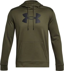 Under Armour Kapuzenpullover UA Armour Fleece Big Logo Hoodie Dunkelgrün