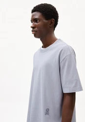 Armedangels T-Shirt AADRU Hellblau/Grau/Blau/Lila