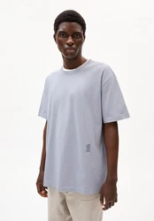 Armedangels T-Shirt AADRU Hellblau/Grau/Blau/Lila