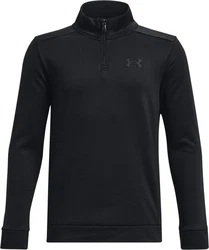 Under Armour Hoodie Armour Fleece Hoodie mit Zip Rot/Schwarz/Grau