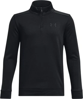 Under Armour Hoodie Armour Fleece Hoodie mit Zip Rot/Schwarz/Grau