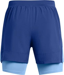 Under Armour Shorts Ua Launch 2-In-1 Shorts Blau/Dunkelblau/Lila