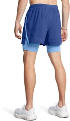 Under Armour Shorts Ua Launch 2-In-1 Shorts Blau/Dunkelblau/Lila