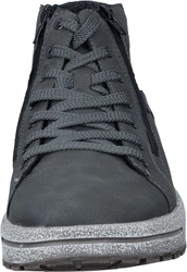 Rieker Schnürstiefel Dunkelblau/Dunkelgrau/Grau/Blau/Hellgrau/Schwarz