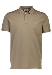 Lindbergh Poloshirt Khaki/Dunkelgrün/Braun/Grau