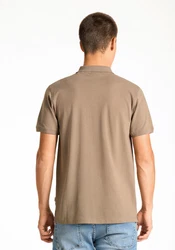 Lindbergh Poloshirt Khaki/Dunkelgrün/Braun/Grau